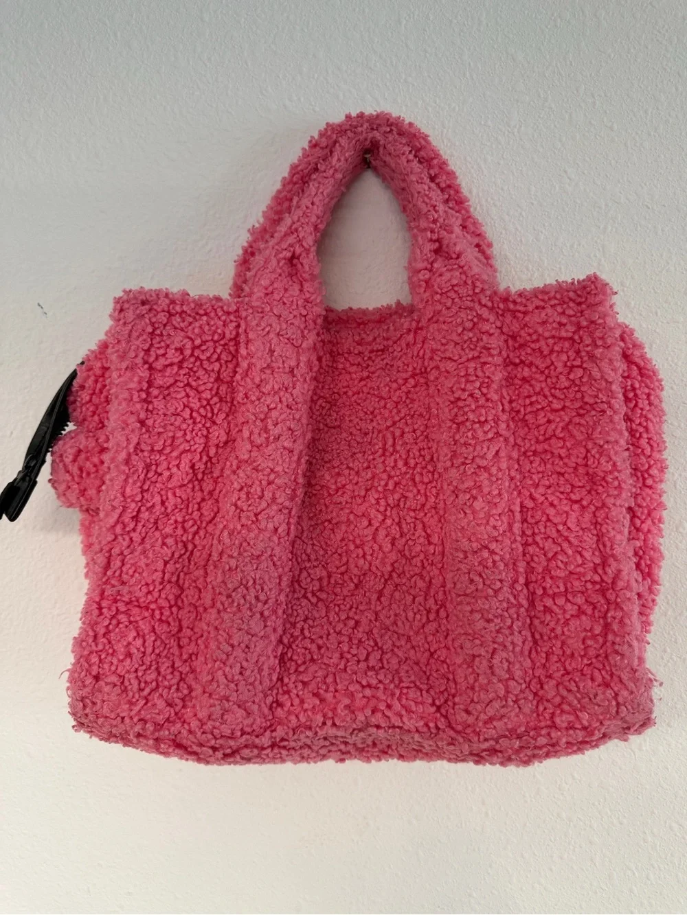 Marc Jacobs Pink Sherpa Mini Tote Bag - Picture 5 of 11